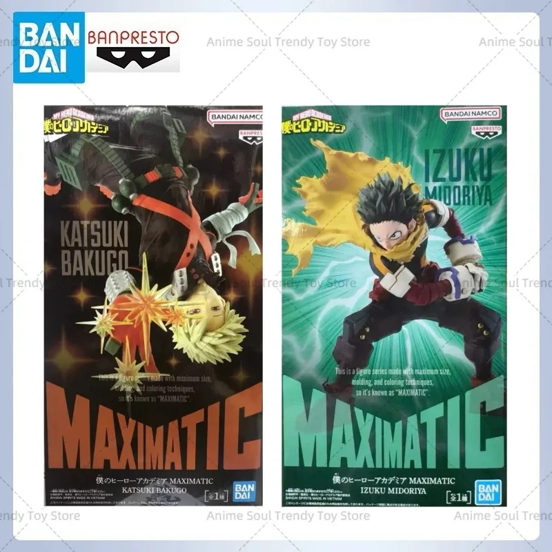 

Фигурки BANDAI, модель, оригинальная фигурка My Hero Academia MAXIMATIC KATSUKI BAKUGO, экшн-игрушка, коллекционная статуя, игрушки для детей, подарки AS