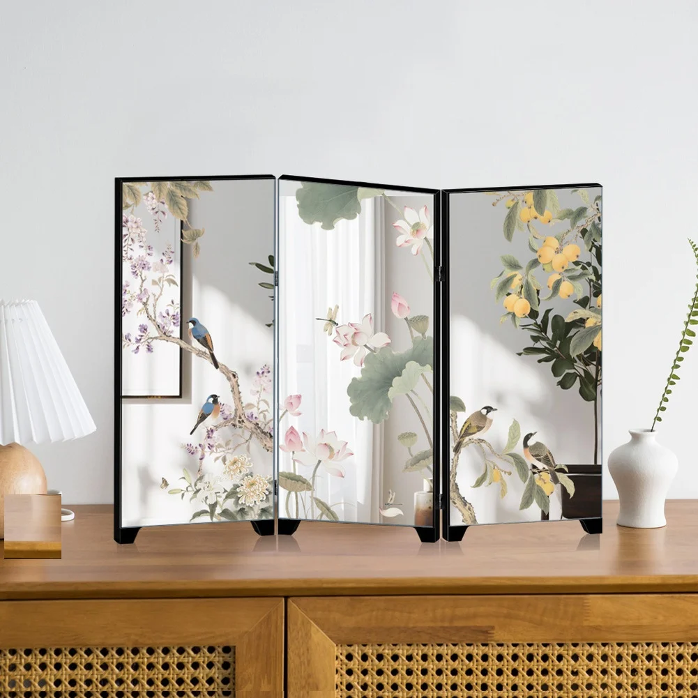 Desk Decoration Chinese Style for acrylic Material Collapsible Design Scratch Resistant Compact Storage Solution For Decor