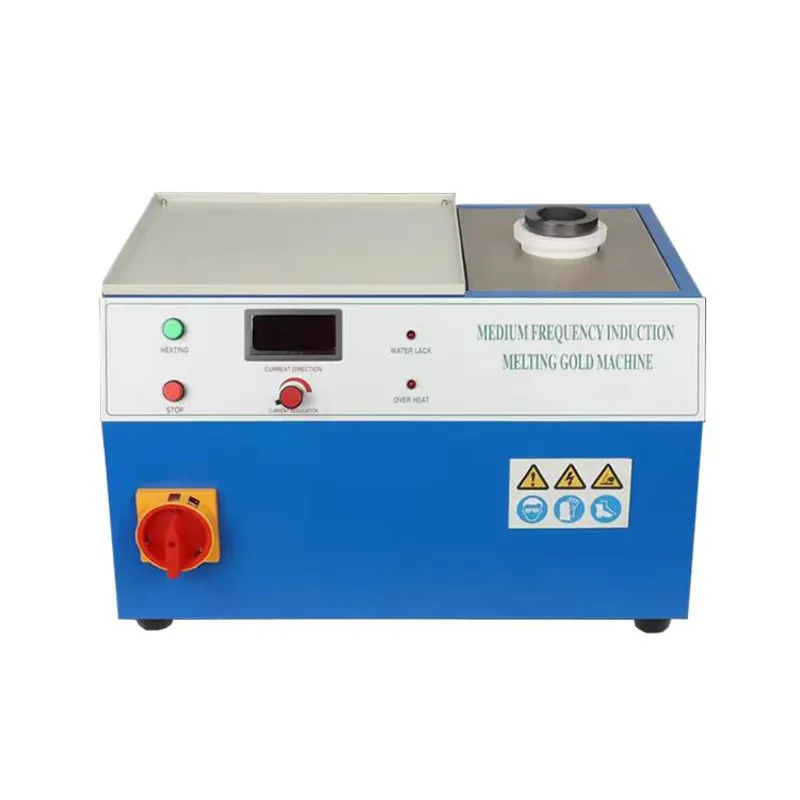 

Small Medium Frequency Induction Furnace 220 V Silver Melting