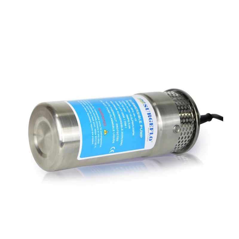 Imagem -05 - Bomba de Água Solar dc 12v 24v Alta Pressão Bomba de Energia Solar Submersível Poço Aço Inoxidável Bomba Diafragma Elétrica Jardim