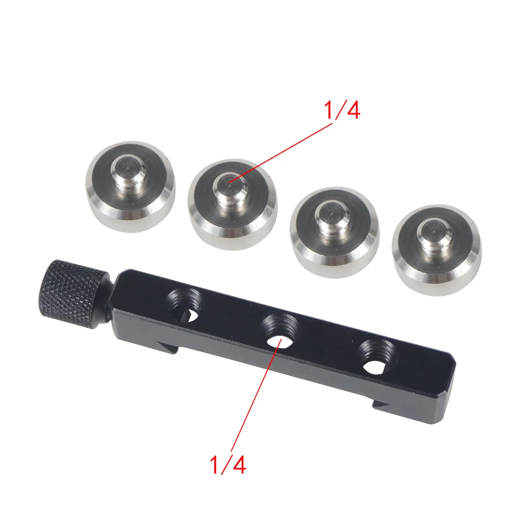 55g Balance Gewicht Clip Schnellwechselplatte Kaltschuh 1/4 Gimbal Gegengewicht Klemmhalterung für DJI Ronin SC Stabilisator für Arca – Detail 8