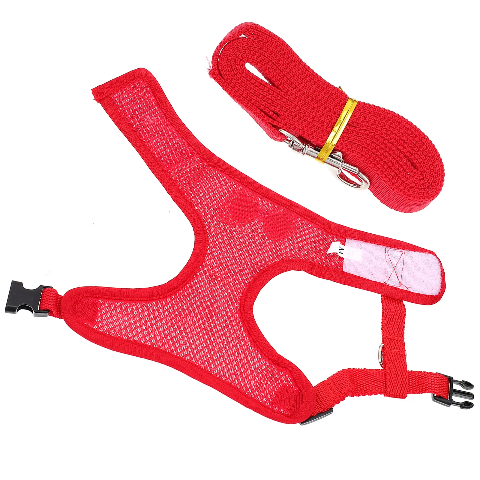 

Pet Chicken Harness Vest Durable Rooster Leash Hen Pulling Rope Red Decor Supply Clothing Tank Top Outdoor Activities
