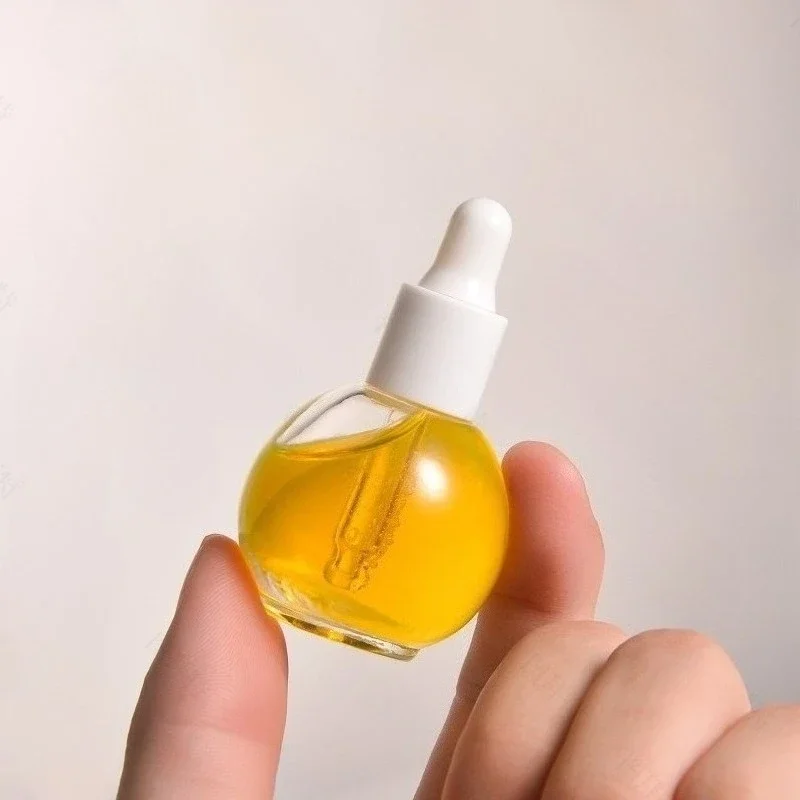 

10 шт., 15 мл, пустые флаконы для лака для ногтей, пустая стеклянная бутылка с крышкой, кисть, черно-белые контейнеры для косметического геля-лака для ногтей