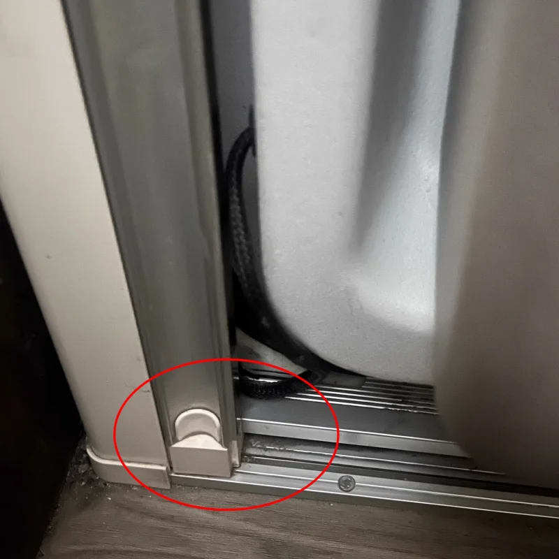 1 قطعة RV Flyscreen المنزلق انزلاق يطير شاشة الباب الاحتفاظ كليب التجنيب ل هارتال متنقل قافلة شاحنة التخييم RV اكسسوارات #3