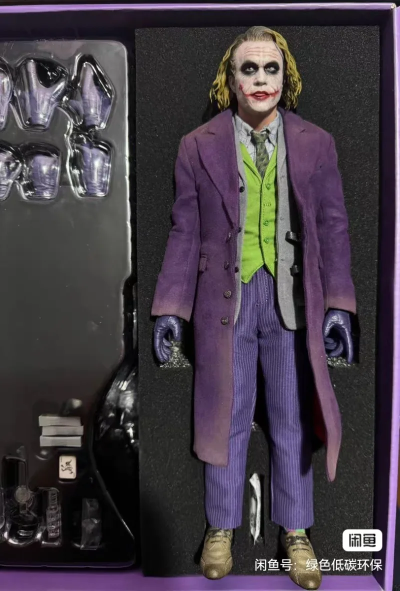 In Stock New in Stock Hot Toys HT DX32 Joker Sculpture Hair Batman The Dark Knight 1/6 Action Figure Model Collection Gift