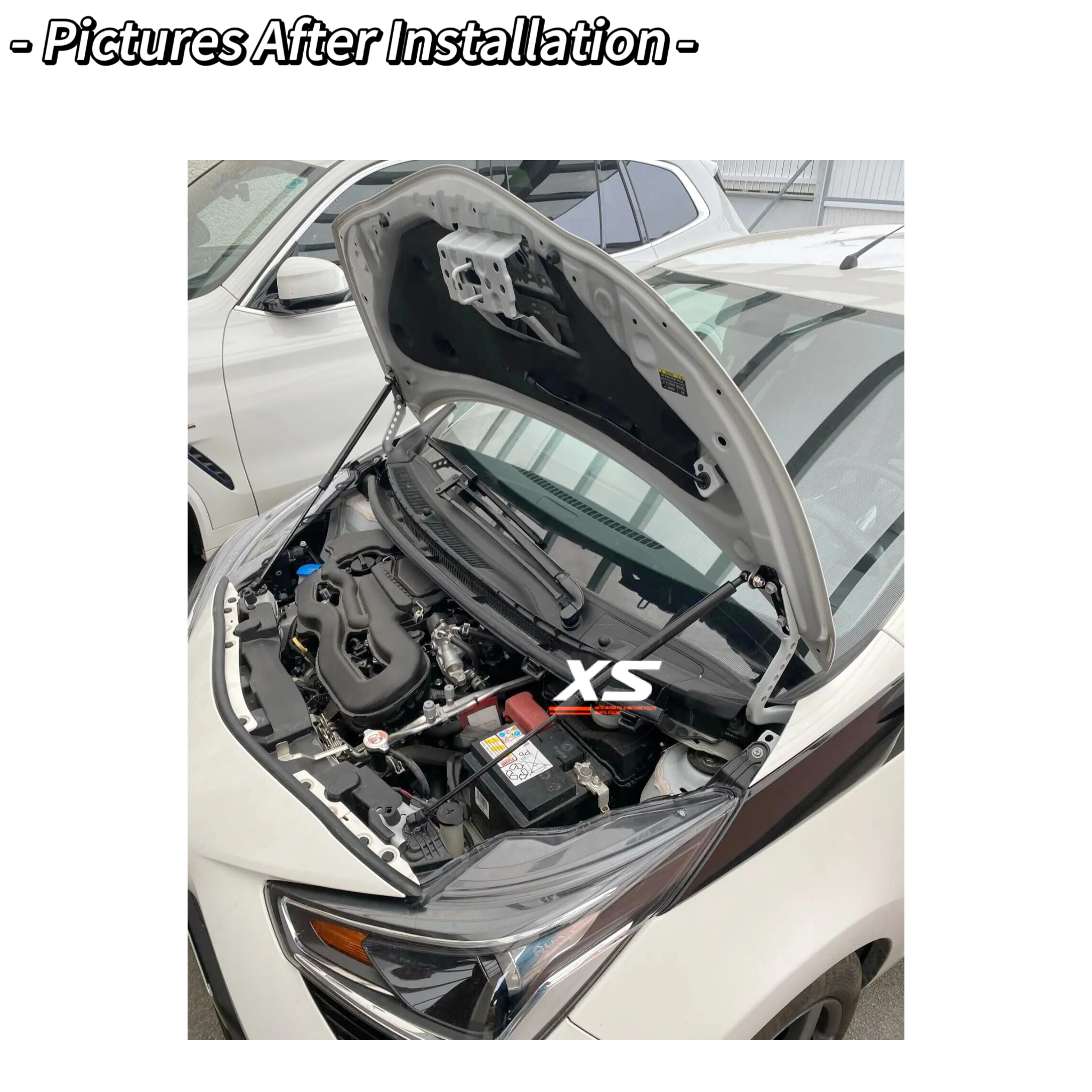 Bonnet Struts For Toyota Aygo X AB70 2022 2023 2024 2025 Front Hood Modify Shock Damper Lift Supports Cylinders Prop Rods Spring