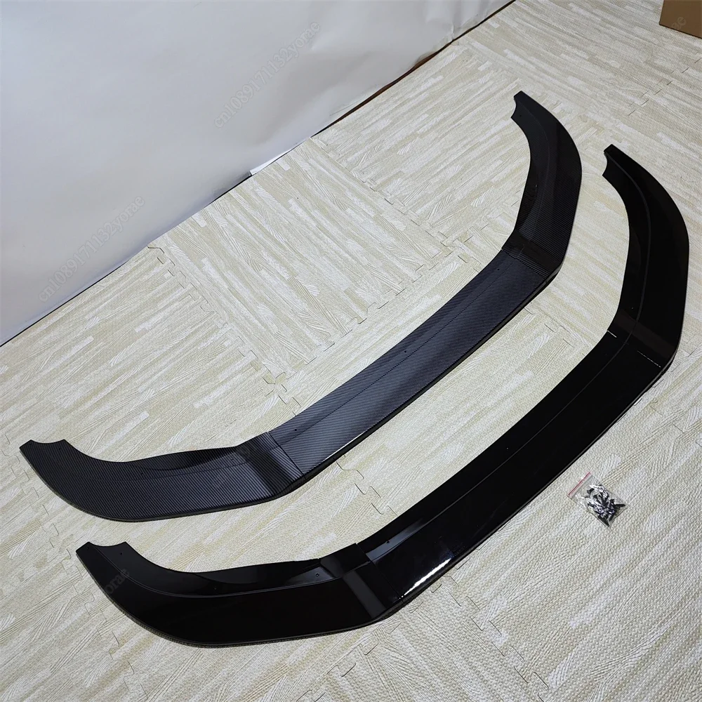 For Volkswagen Golf 6 MK6 R R20 2008-2013 Front Bumper Lip Spoiler Splitter Diffuser Deflector Canard Spoiler Body Kits Tuning