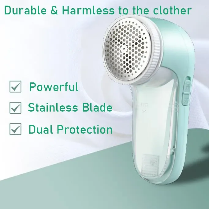 Rechargeable Fur Ball Trimmer Household Clothes Lint Remover Fabric Shaver Portable Electric Lint Remover With Brush Blades