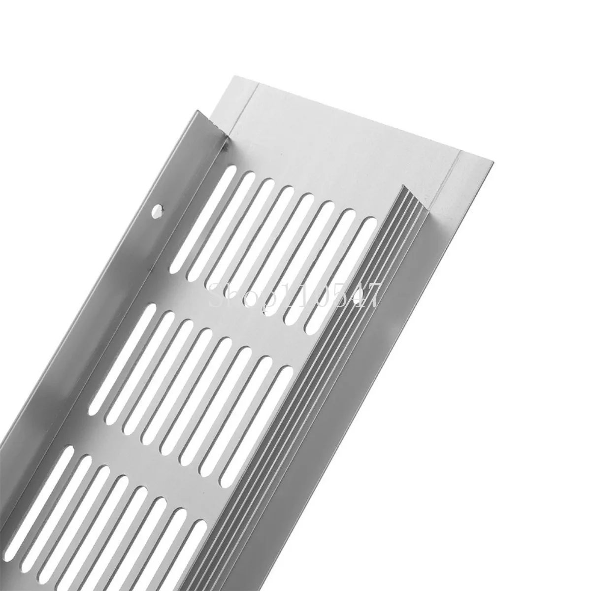 Aluminum Alloy Cabinet Air Vent Ventilator Grille Decor Cover Closet Shoe Wardrobe Mesh Hole Cover Ornaments Width 50mm ~ 200mm