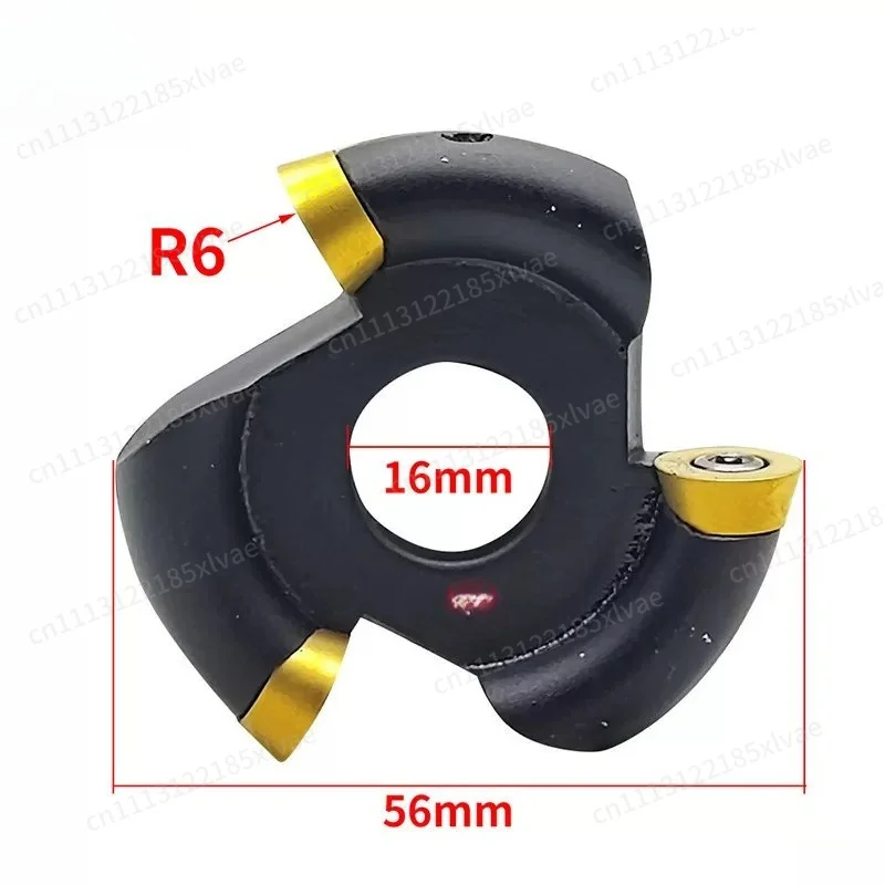 High Quality 16mm Bore 3-Teeth Milling Cutter, Removable Grinding Disc for Angle Grinder, Wood Carving Tool