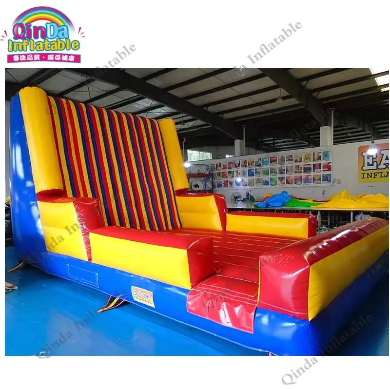 

Надувная стена для скалолазания Icky Wall Jumping Sport Games Toys с костюмом, настраиваемая под заказ