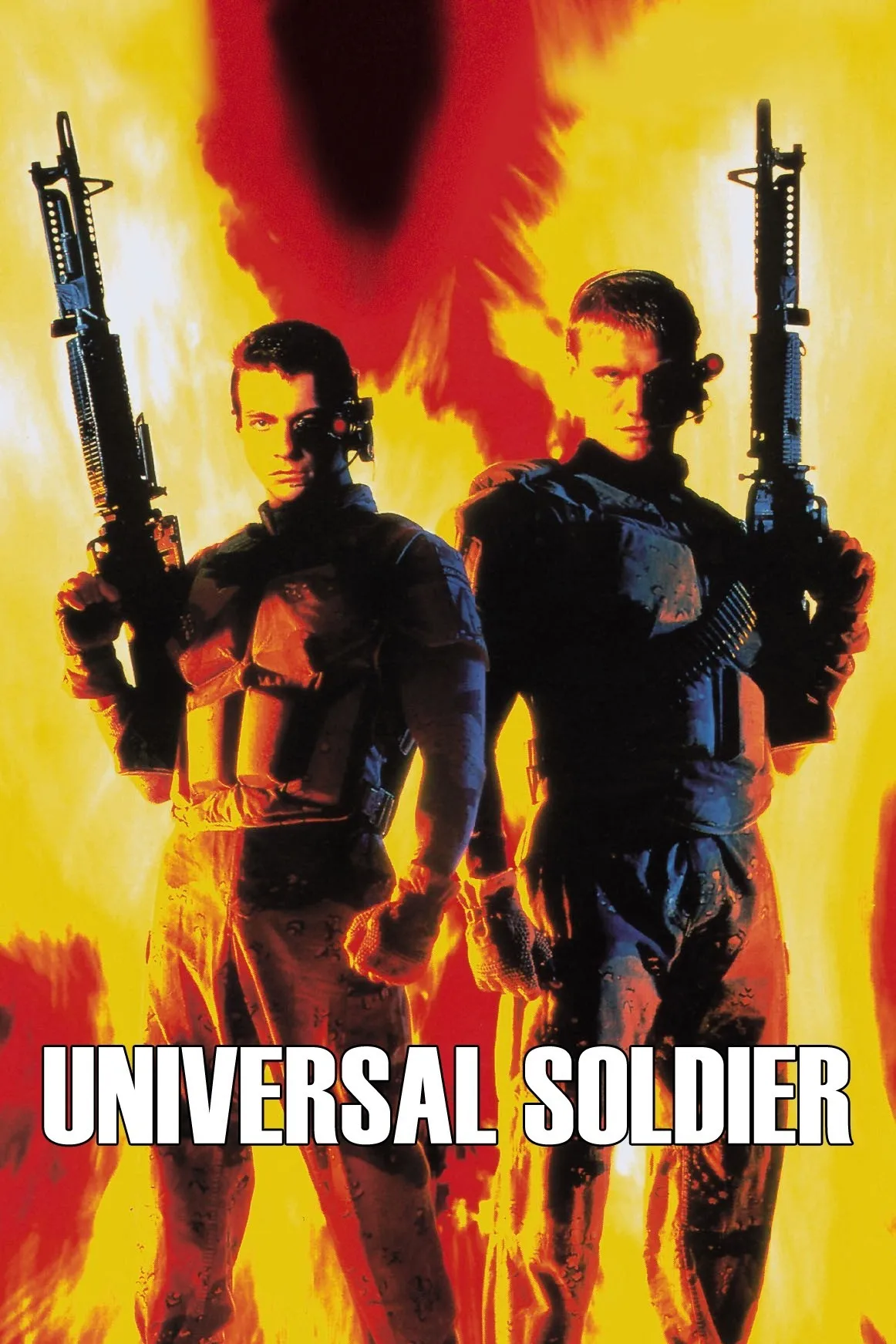 Van Damme Movie Universal Soldier (1992) Posters Popular Classic Movies Art Canvas Painting and Print Pictures Home Decor