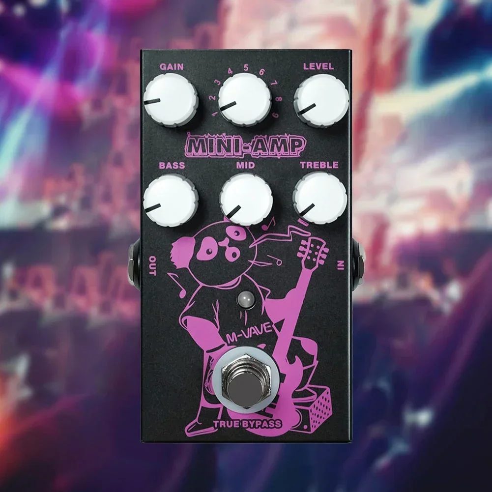 True Bypass Pedal Guitar Effect Pedal For Guitar Performance Clean Signal Path Dynamic Response High-quality Components