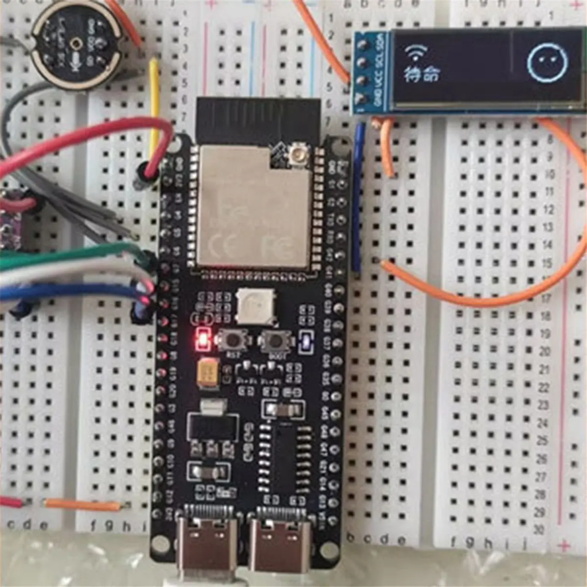 مجموعة لوحة تطوير Chatbot AI ESP32-S3 N16R8 الذكاء الاصطناعي AI صوت اللوحة الأم واجهة TYPE-C