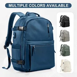 Large Anti-Theft Travel Backpack for Women Men, Survival Daily Work Backpack, Casual Airplane Handbag Laptop Executive Backpack