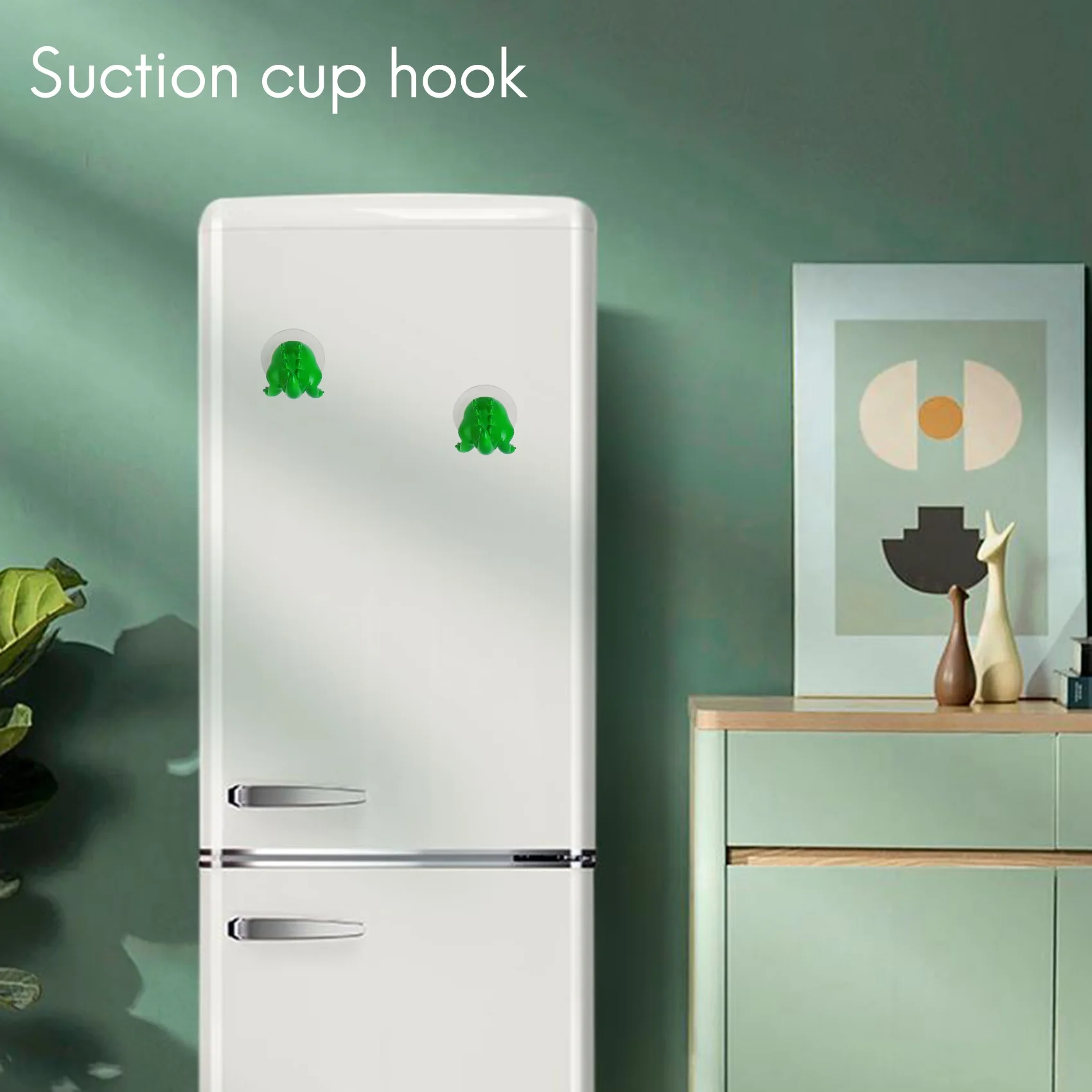 

AT44-6Pcs/Set Cute Cartoon Animal Tail Strong Sucker Suction Hook Baby Bathroom Key Towel Hanger Holder Hooks Home Kitchen Acces