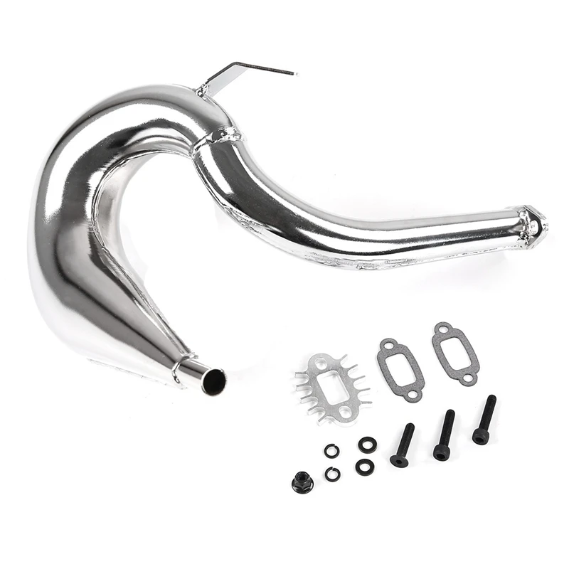 Exhaust Control Pipe Second Generation Dominator Pipe For 1/5 Rofun Baja 5B Km Rovan Rc Car Parts