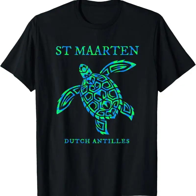 

St Maarten Sea Turtle Boys Girls Womens Vacation Souvenir T Shirt