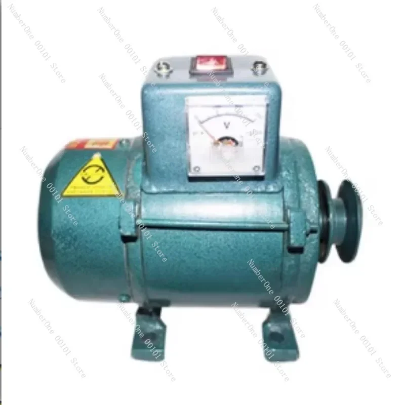 

220V Permanent Magnet Brushless Generator, 50Hz Pure Copper Wire Alternator with AVR Voltage Regulator, Silent Power Generator