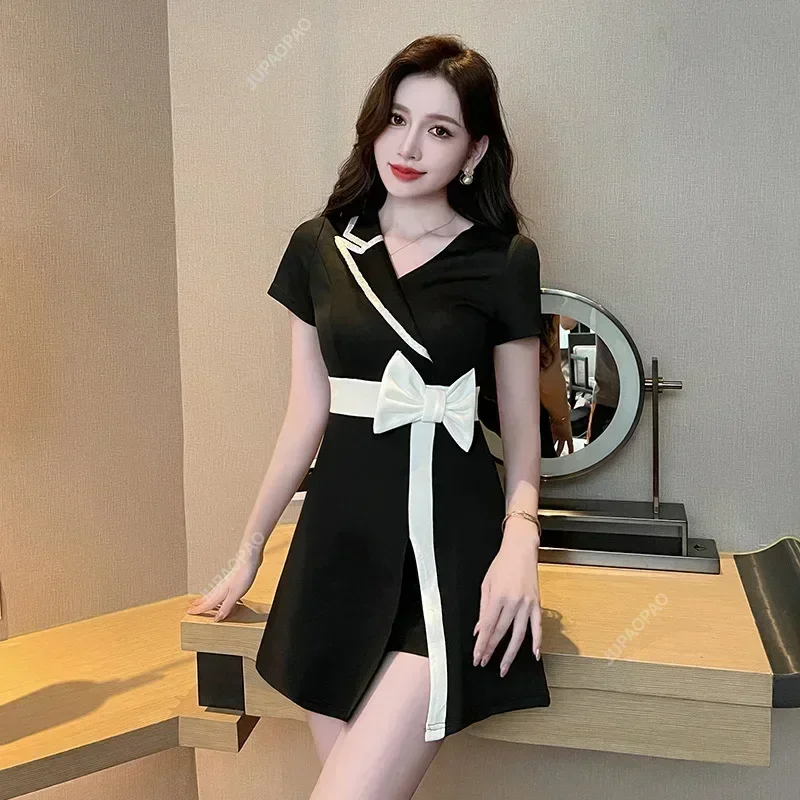 Esthetic Uniform Summer Short Sleeve Beauty Salon Suit Women's Spa Beautician Clothing Hotel Massage Workwear Korean Overalls