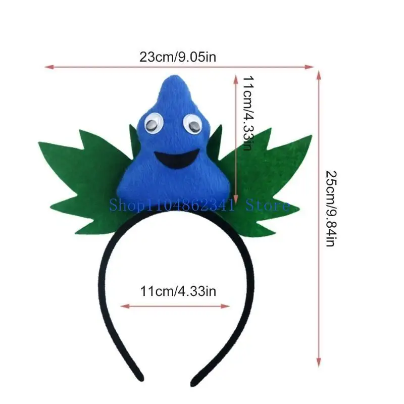 5asd Diademas para niños Aro para Cabello Calabaza Encantadora para Accesorios para Fotos cumpleaños Halloween para