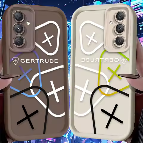 Fashion Ins G-Gertrudes Case For Samsung Galaxy A54 A05S A05 A34 A24 A14 A53 A33 A23 A13 A52 A52S A32 A22 A12 A71 A51 A31 Cover