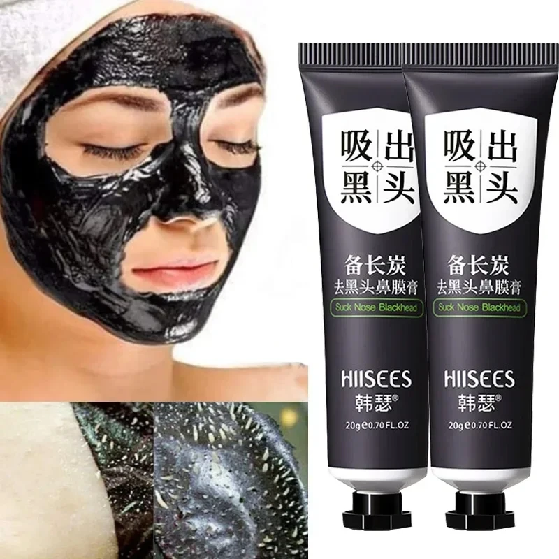 5 stücke Mitesser Entferner Gesicht Maske Creme Öl-Kontrolle Nase Schwarze Punkte Maske Akne Tiefen Reinigung Schönheit Kosmetik Frauen hautpflege