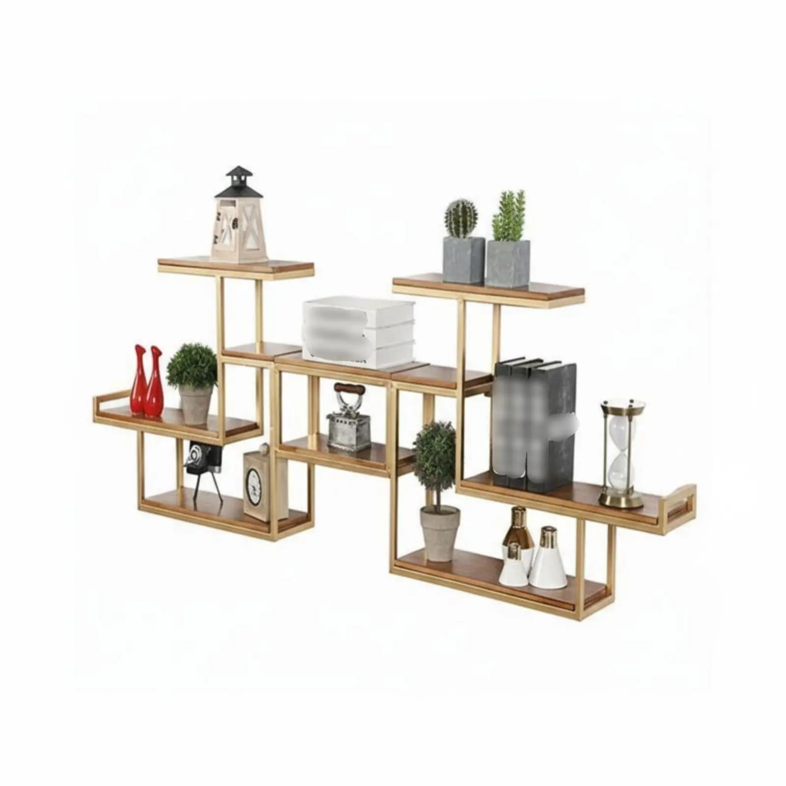 Estante Geométrico Configurable Ahorra Espacio Fácil