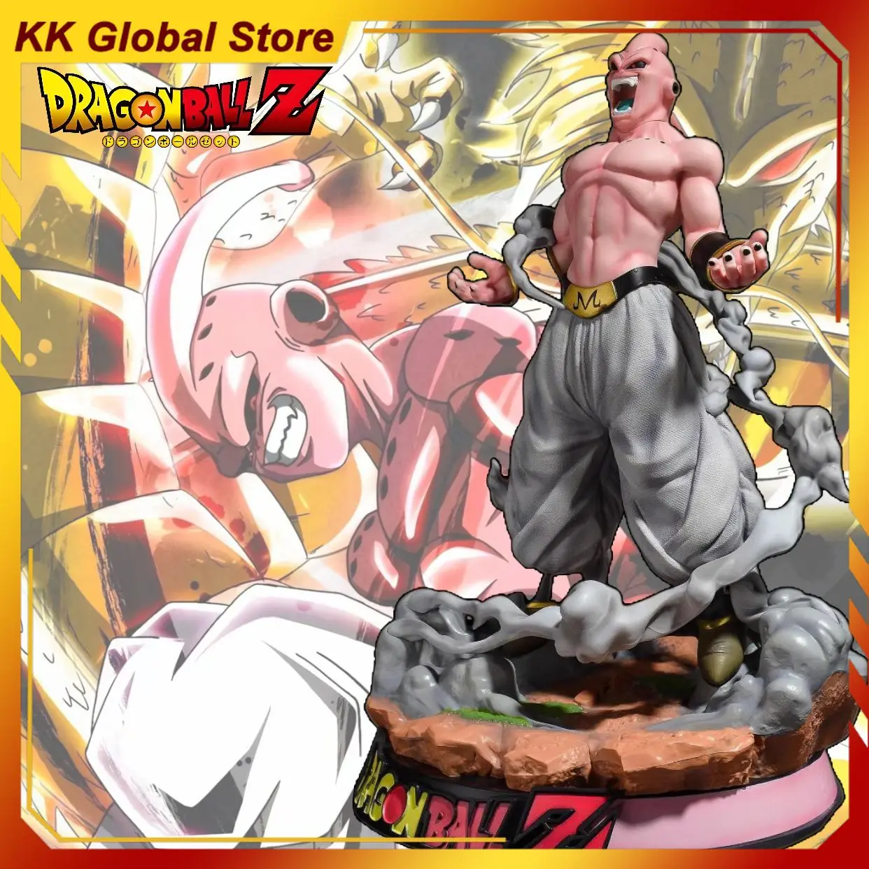 

46 см Dragon Ball аниме фигурка Majin Buu периферийные устройства негабаритная статуя фигурка периферия Kawaii настольный дисплей подарочные игрушки