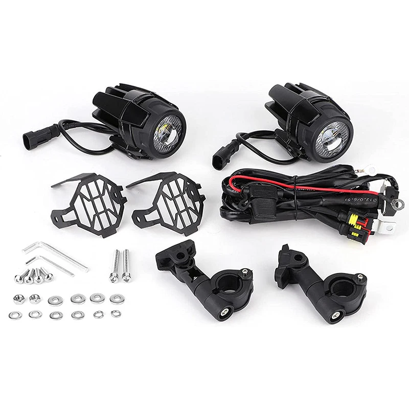 

Fog Lights For BMW R1200GS F800GS F700GS F650 K1600 Motorcycle Accessories LED Auxiliary Fog Light Driving Lamp