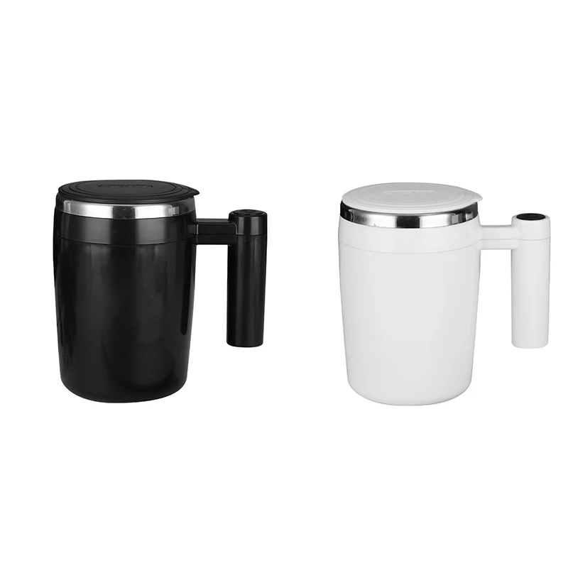 Tasse à café magnétique en acier inoxydable, aste, automatique, 10000 poudres, électrique, paresseux, impression