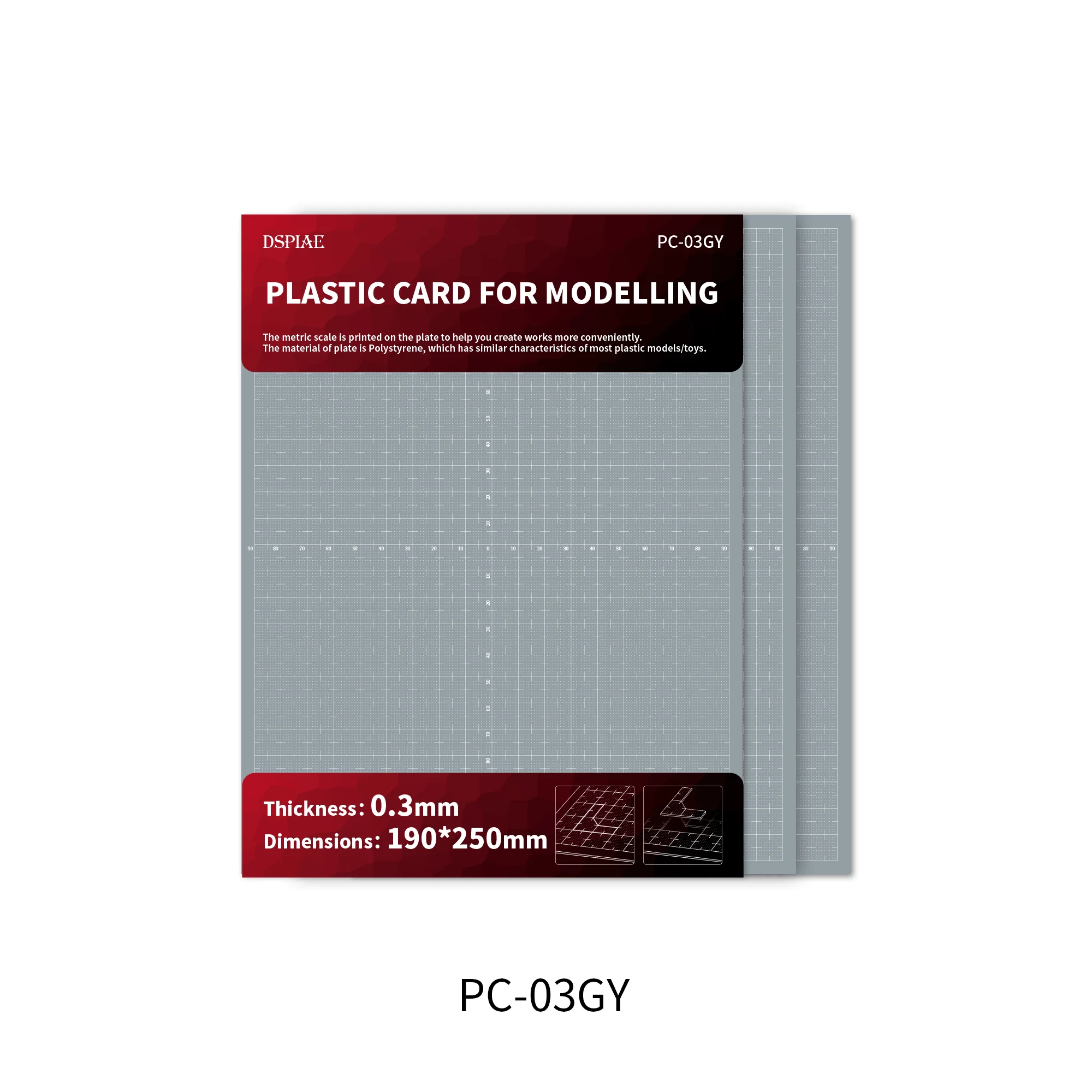 Dspiae PC-GY Model Modificatie Plastic Board Militaire Model Maken Tool Retrofit Collage Gundam Hobby Diy