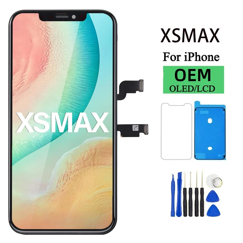 AAA+++ Pantalla For iphone XSMAX LCD Display Touch Screen Digitizer Assembly For iPhone XS Max LCD Replacement