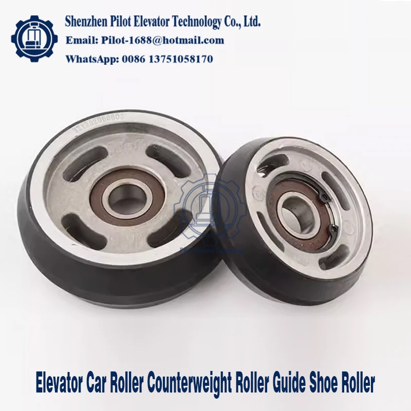 

Suitable for Toshiba Elevator Parts Elevator Car Roller Counterweight Roller Guide Shoe Roller 90*6202 70*6202 For Mitsubishi