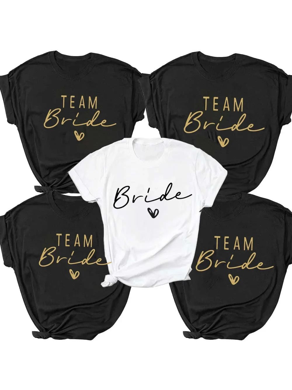 

Women Team Bride T-Shirt, Bachelorette Party, Shower, Hen Party, Bridesmaid T-Shirt, Girls Wedding Tees, Female Tops