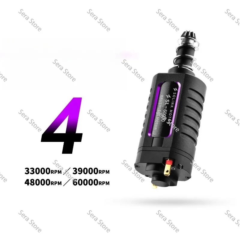 Fourth generation brushless motor, high efficiency, high torque, low heating response, fast maintenance-free 480 motor