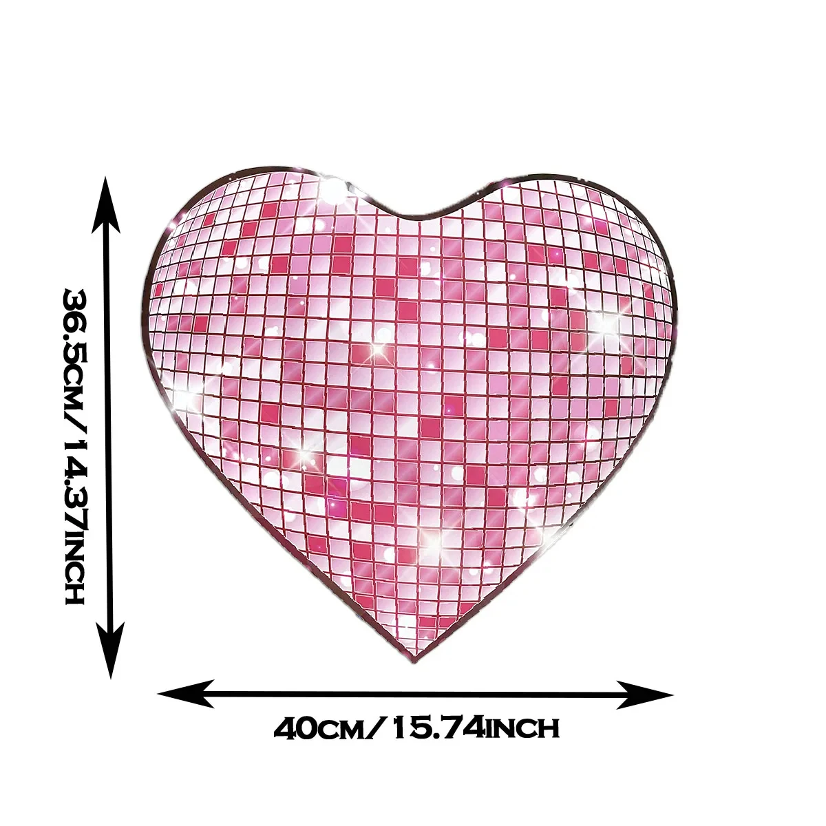 Piñata con Forma de Corazón Rosa con Tema de Amor, Decoración para Fiestas de Cumpleaños, Recuerdos para Niñas y Niños, Piñata DIY para Bodas de Adultos, 1 Pieza/Lote