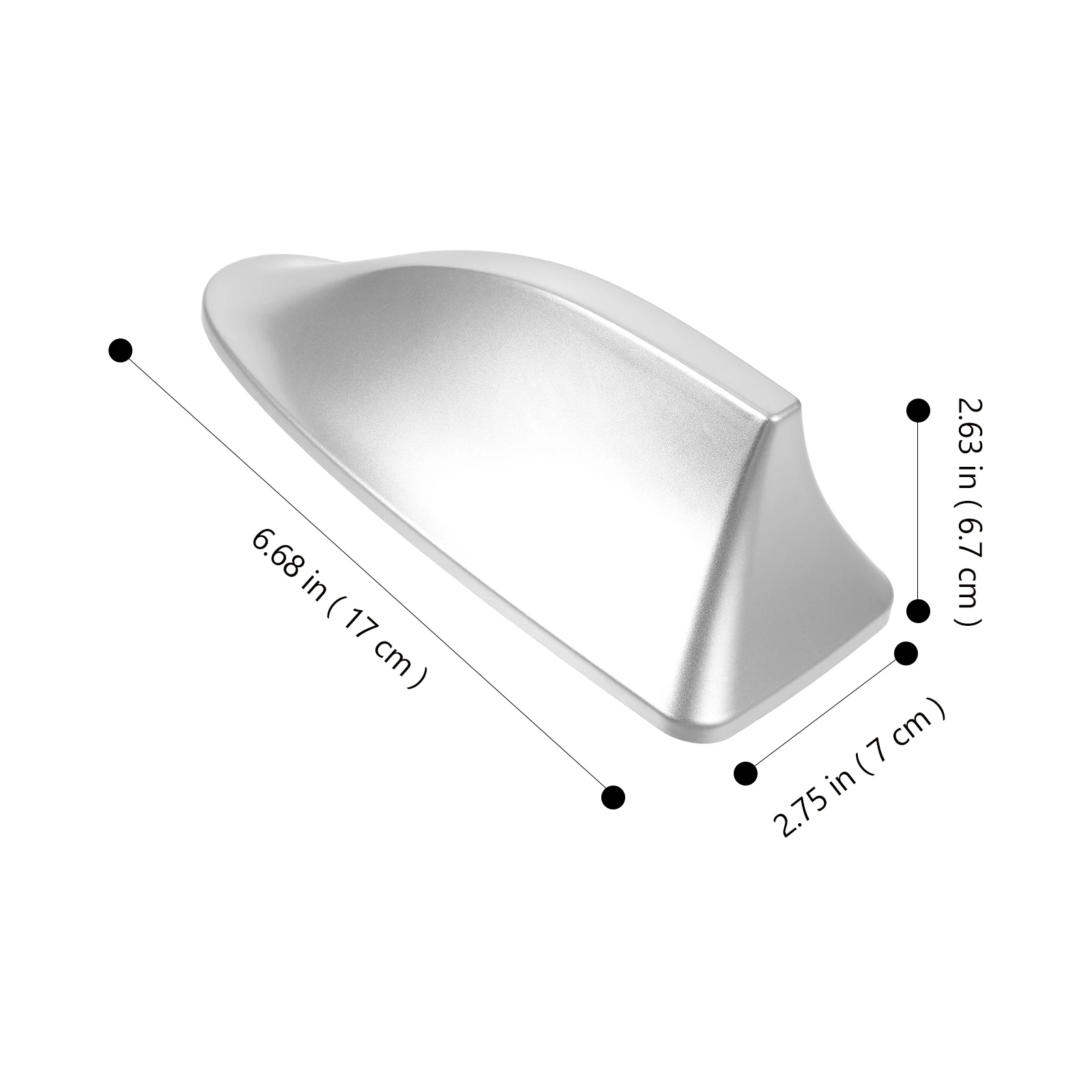 

Car Antenna Accessories Aerial Decorative Toppers Base Cover Decoration Fin Roof Tail