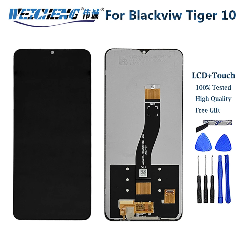 

Оригинальный ЖК-дисплей 6,56 дюйма для Blackview Oscal Tiger 10, ремонт фотографий для Blackview Tiger10, ЖК-датчик