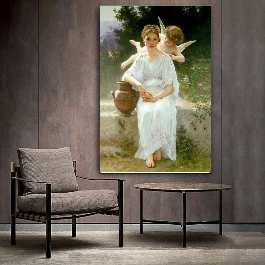 5D DIY Diamond Painting Full Square/Round Diamond Embroidery In 19th French Most Important Academic Painter Bouguereau Series