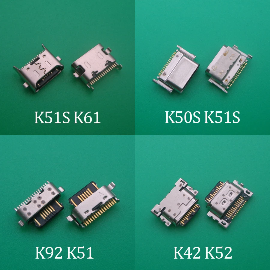

10Pcs USB Charger Charging Port Plug Dock Connector For LG K41S K61 K50S K92 K51 K51S K42 K52 Type C Jack Micro Contact