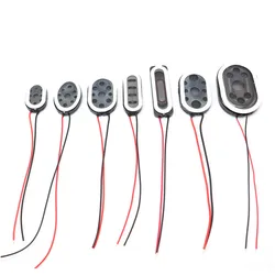 Notebook computador chifre elipse alto-falante, alto-falante, tamanho 1318 1018 1217 2014 2415 2030 2209 2809 milímetros 8 ohm 8R 1W, 2pcs