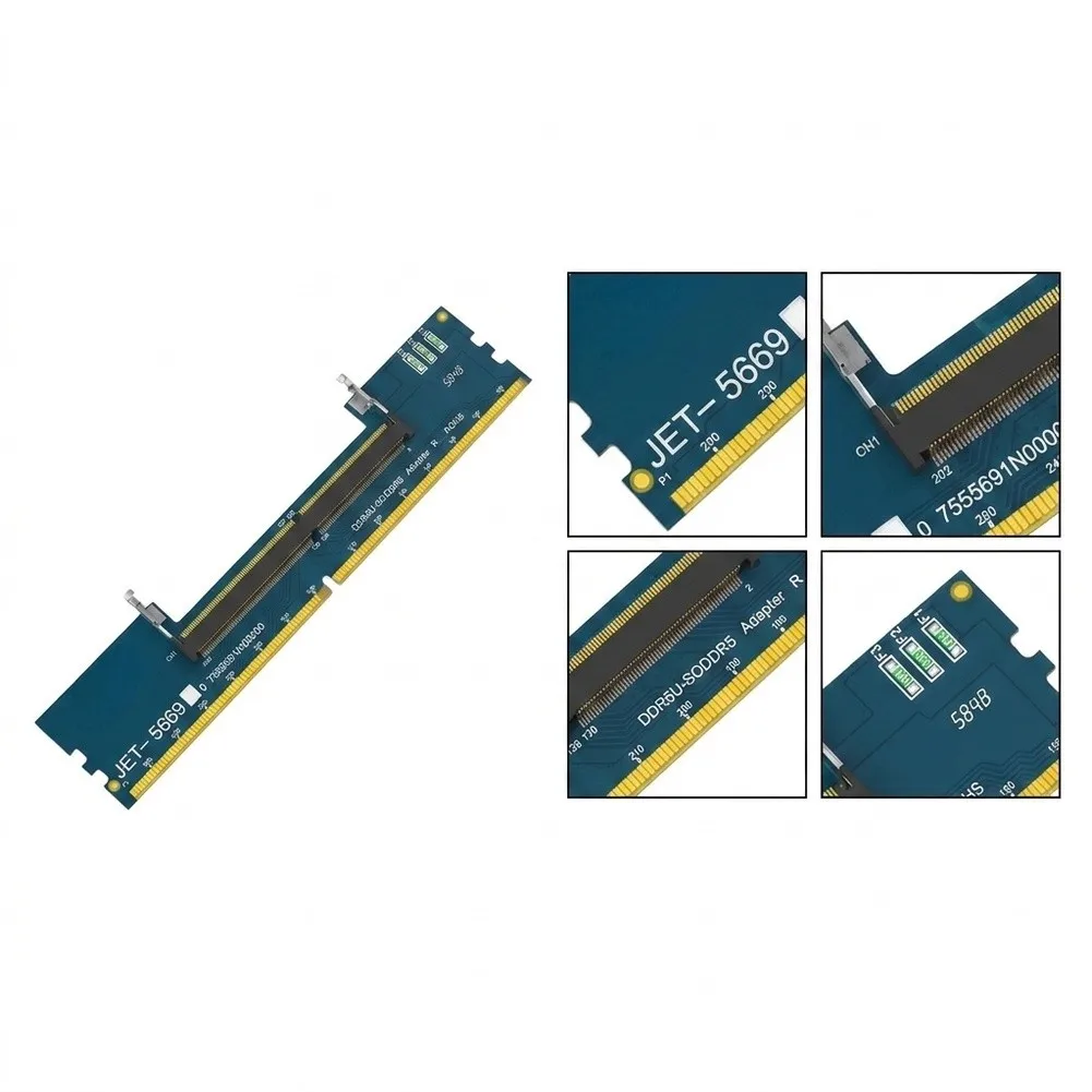 SO DDR5 for laptop Memory to DDR5 Desktop U DIMM Adapter Card Enables Cost Effective Memory Testing and Hardware Upgrades