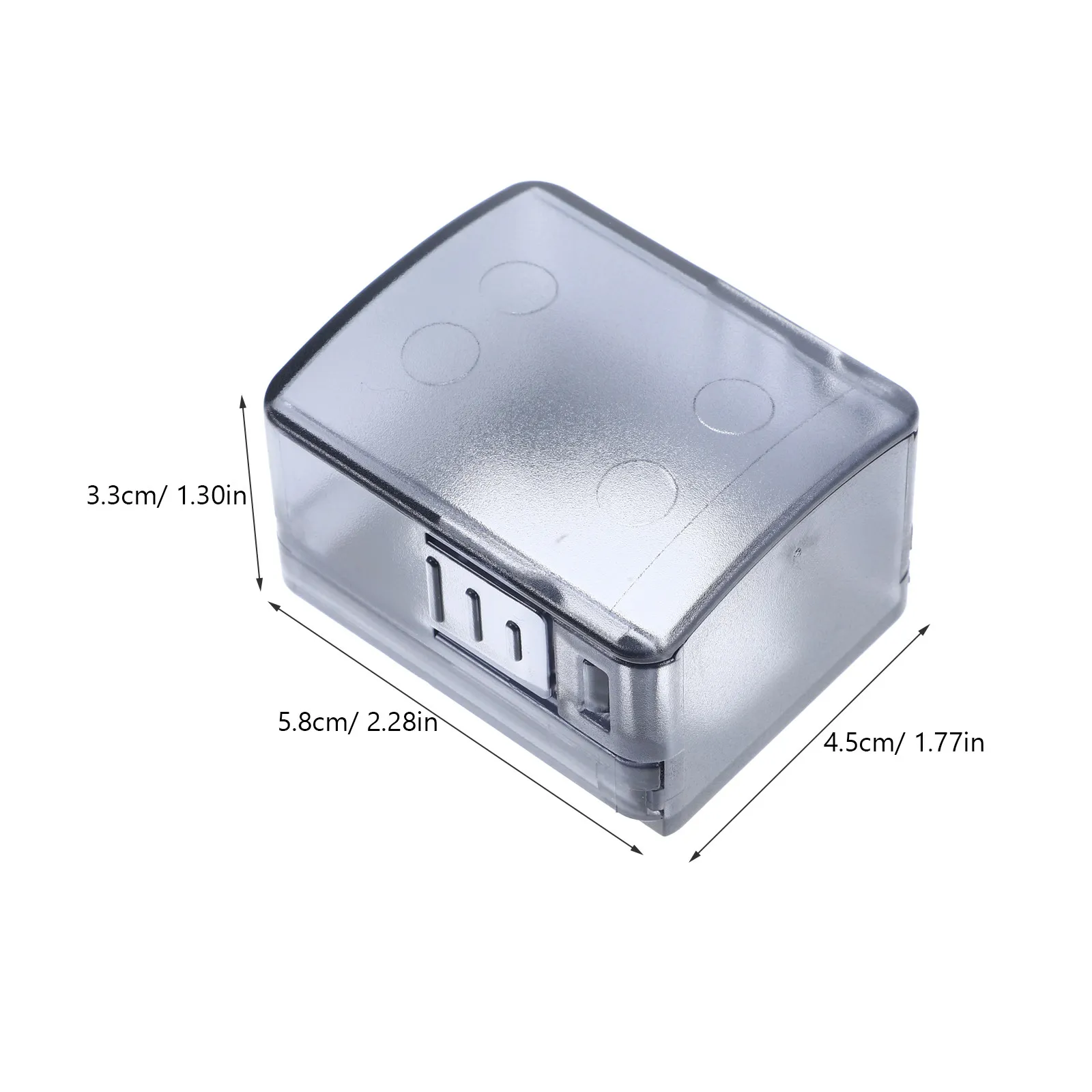 -Proof Door Handle Lock Safety Cover Safety Plastic Door Lock Cover Prevents Locking Protection