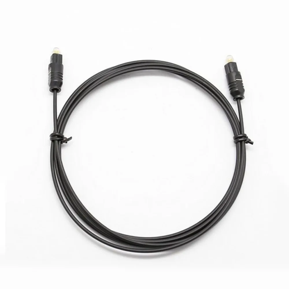 Cable de Audio óptico Digital Toslink, Cable Coaxial SPDIF de 1m, 5m, 10m, para barra de sonido de reproductor de amplificadores