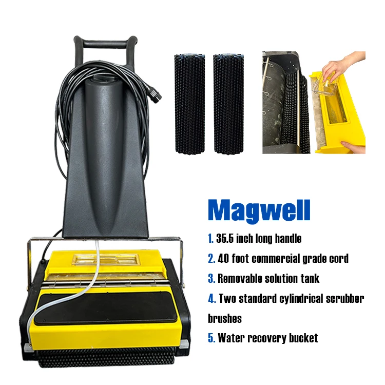 RW-440 Высококачественная роторная цилиндрическая скрубберная сушилка, скребок для пола, очиститель ковров, продается за