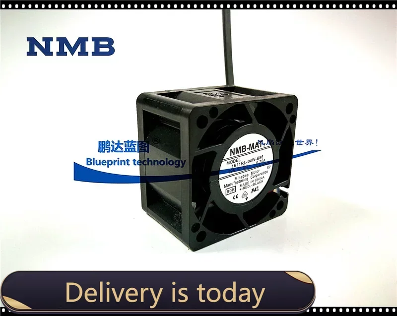 NMB 4028 4CM 12V0.75A server 1611RL-04W-B86 high-speed violent PWM cooling fan 40*40*28MM