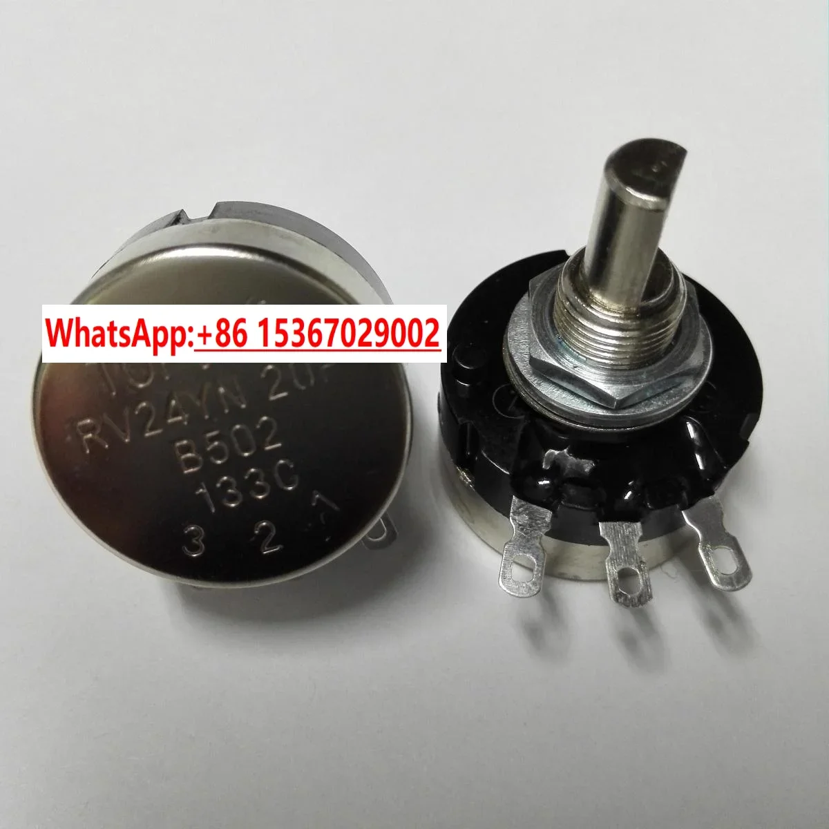 5PCS RV24YN20FB502 5K half-axis TOPVR high-life potentiometer, game console potentiometer