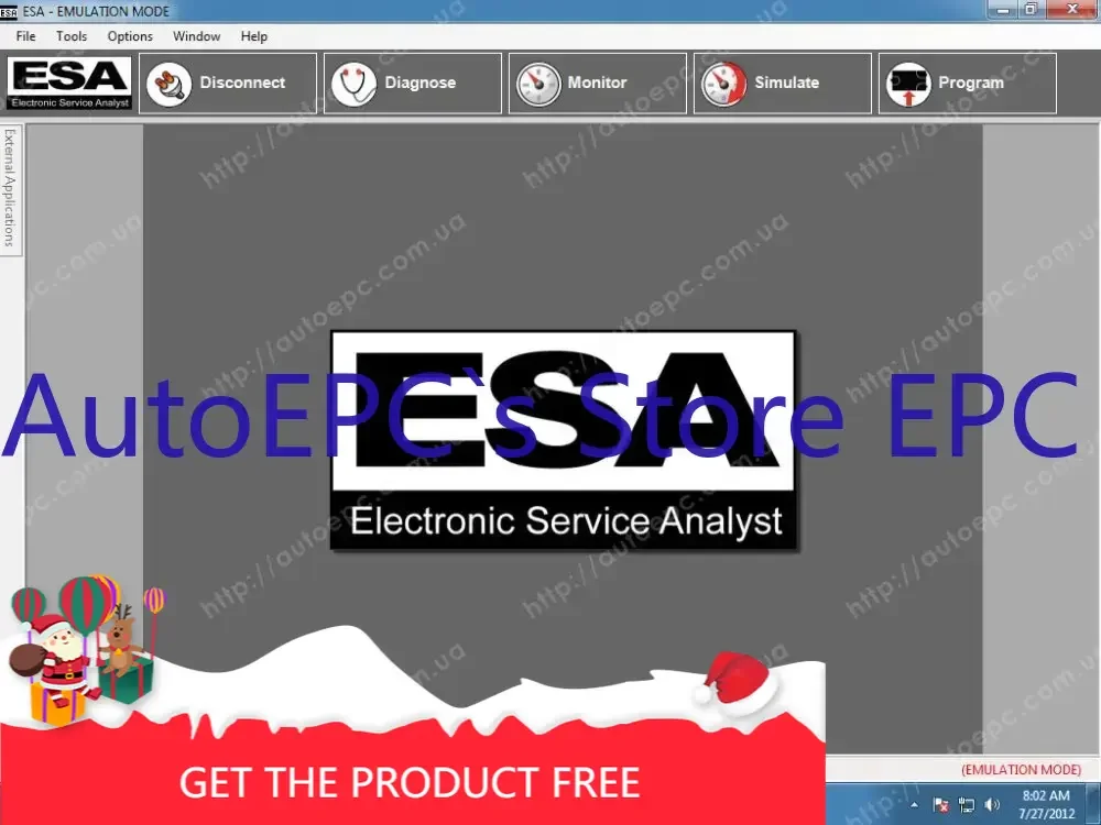 

Электронный сервисный анализатор AutoEPC ESA 5.7+keygen UNLOCK для Paccar