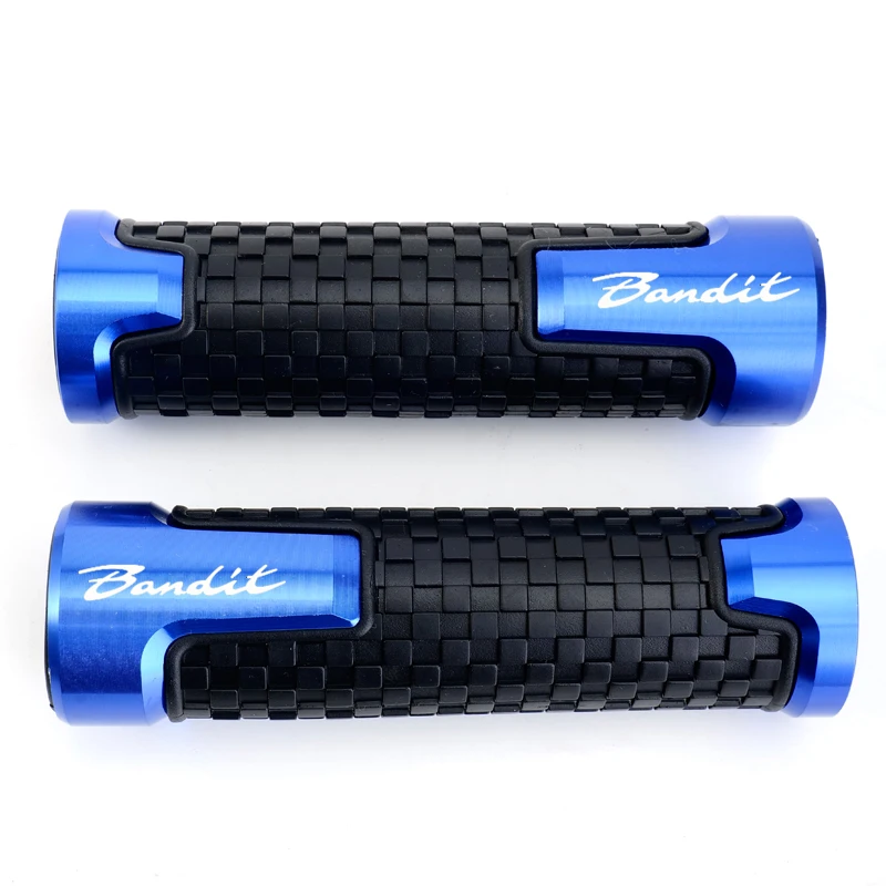 لسوزوكي GSF 250 600 600S 650 650S 650N 1200 1250 Bandit 650S 7/8 "22 مللي متر دراجة نارية الألومنيوم CNC اليد القبضات مقود نهاية كاب